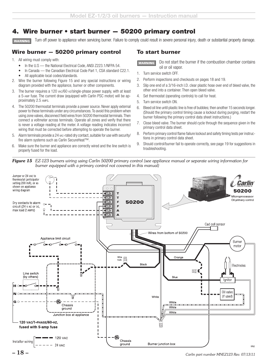 Carlin EZ-1/2/3 User Manual | Page 18 / 28