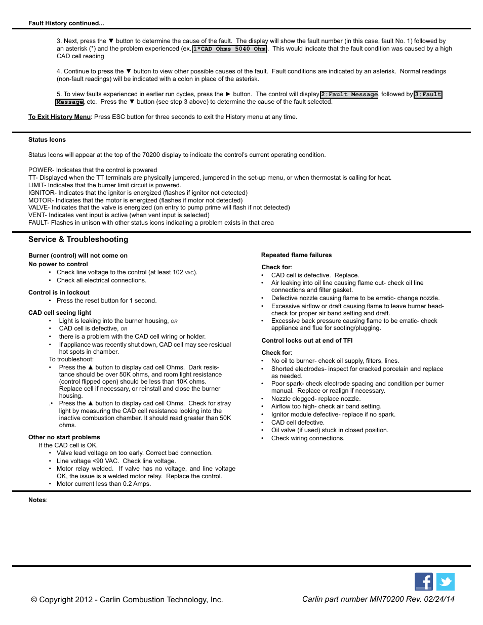Carlin 70200 User Manual | Page 4 / 4