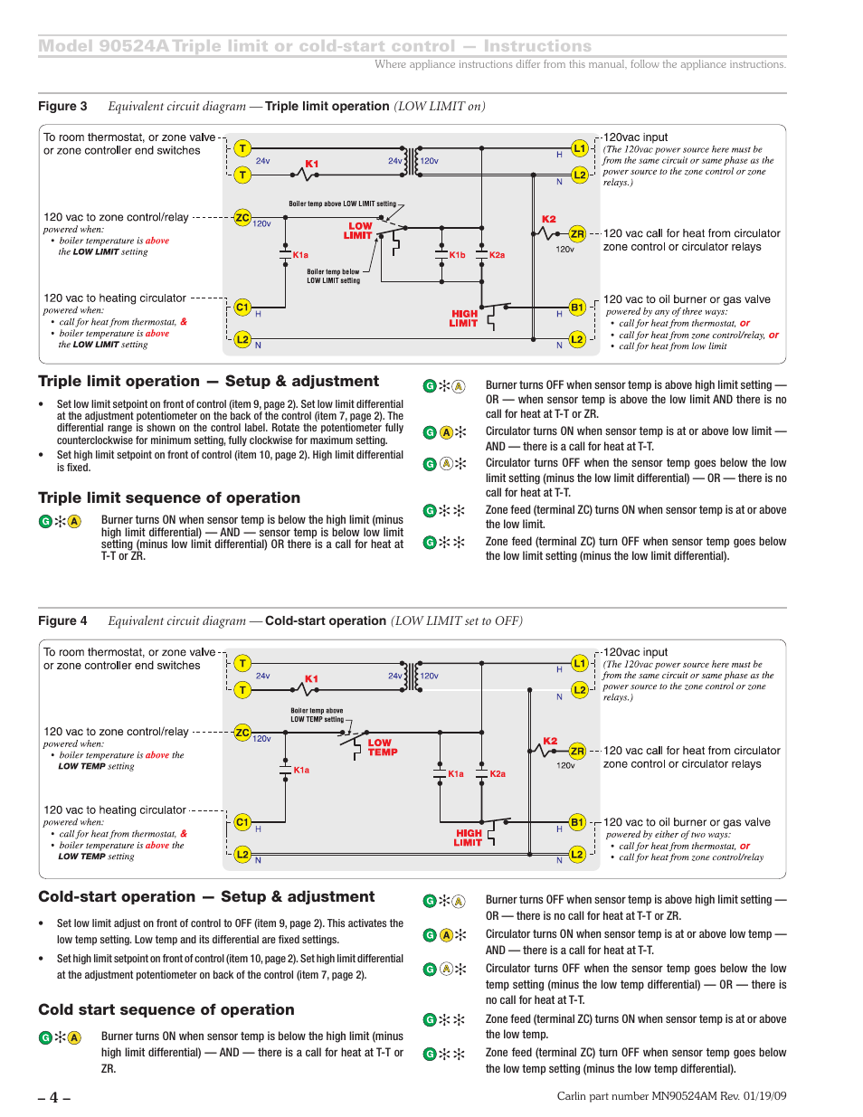 Carlin EZ-Temp 90524A User Manual | Page 4 / 8