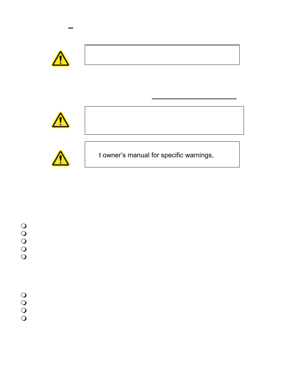 Caron CRSY102 User Manual | Page 25 / 29