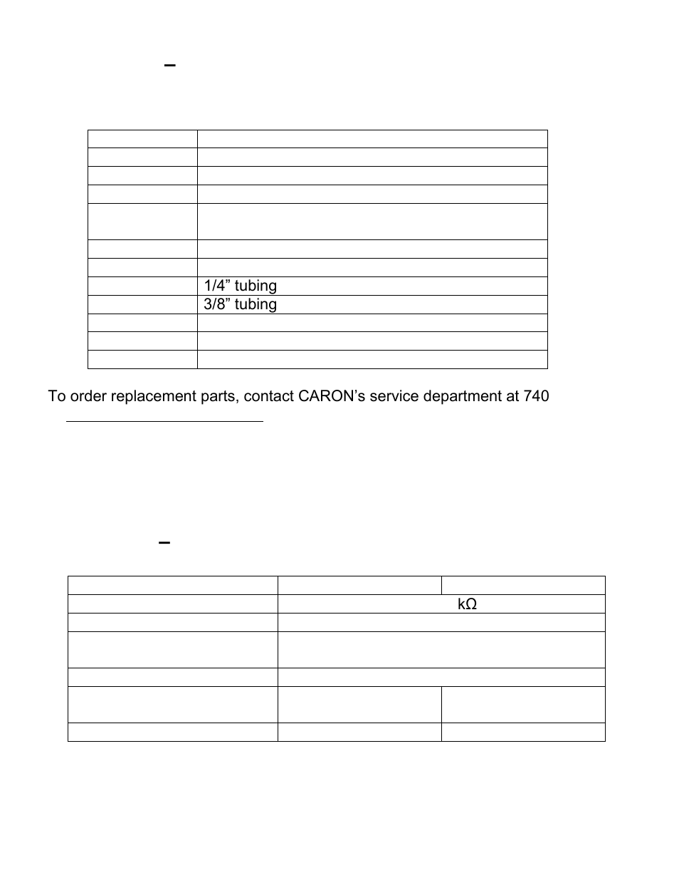 Caron CRSY102 User Manual | Page 27 / 29