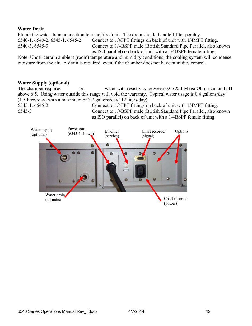 Caron 6545 User Manual | Page 12 / 68