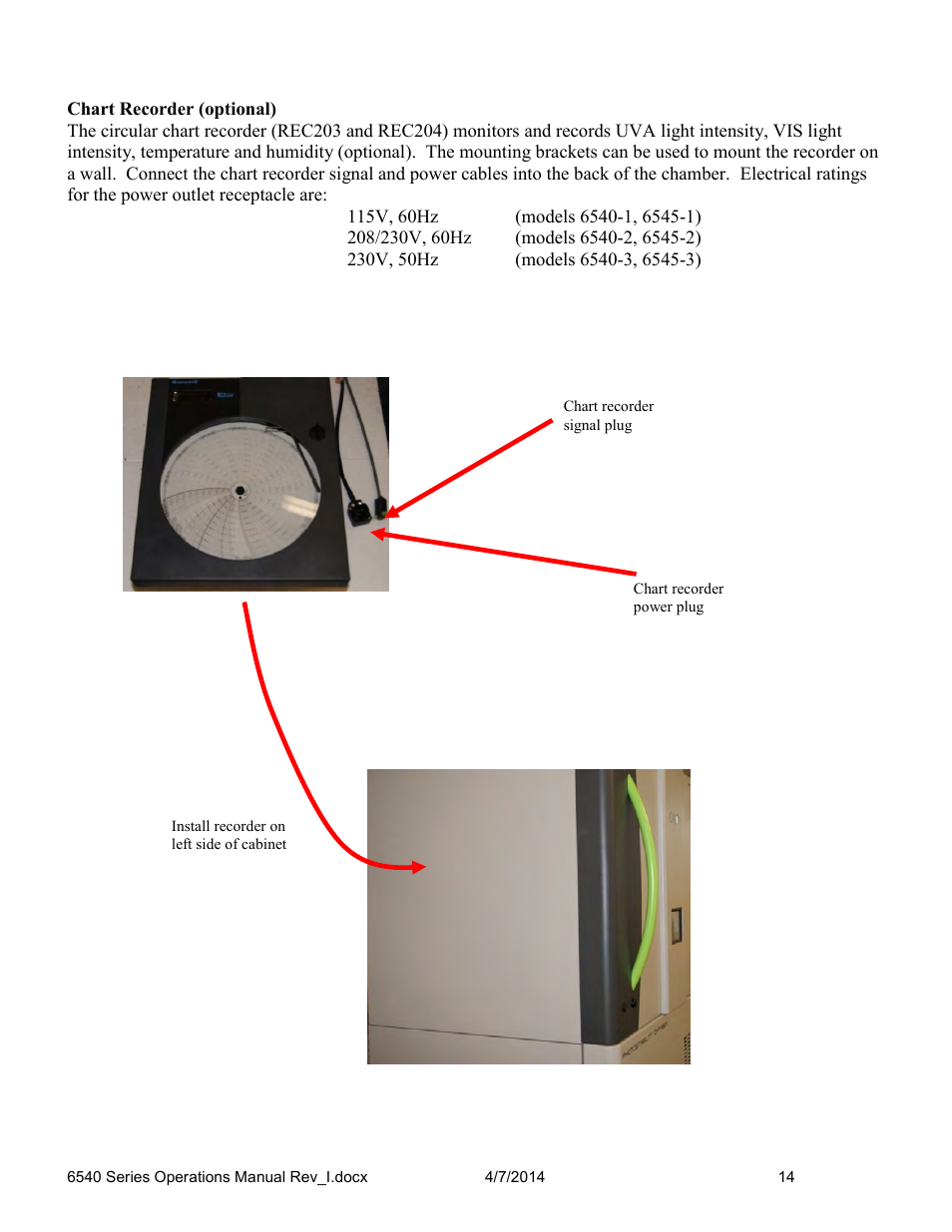 Caron 6545 User Manual | Page 14 / 68