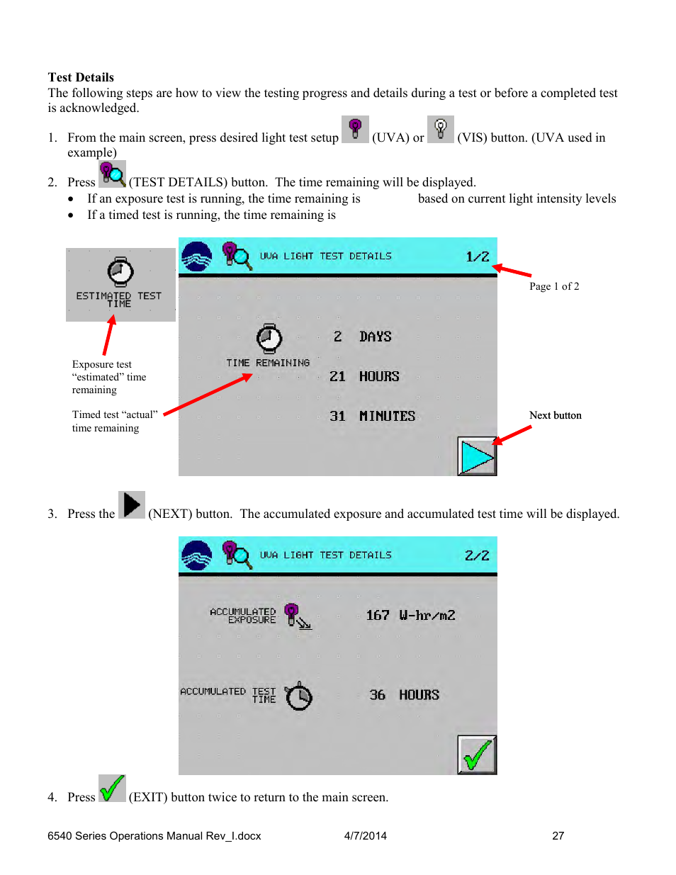 Caron 6545 User Manual | Page 27 / 68