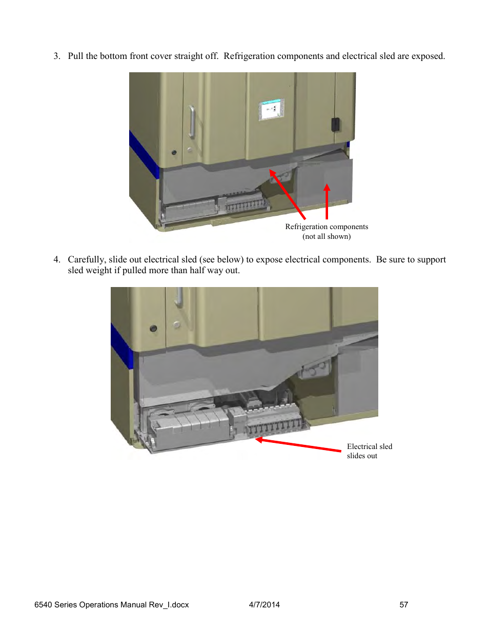 Caron 6545 User Manual | Page 57 / 68