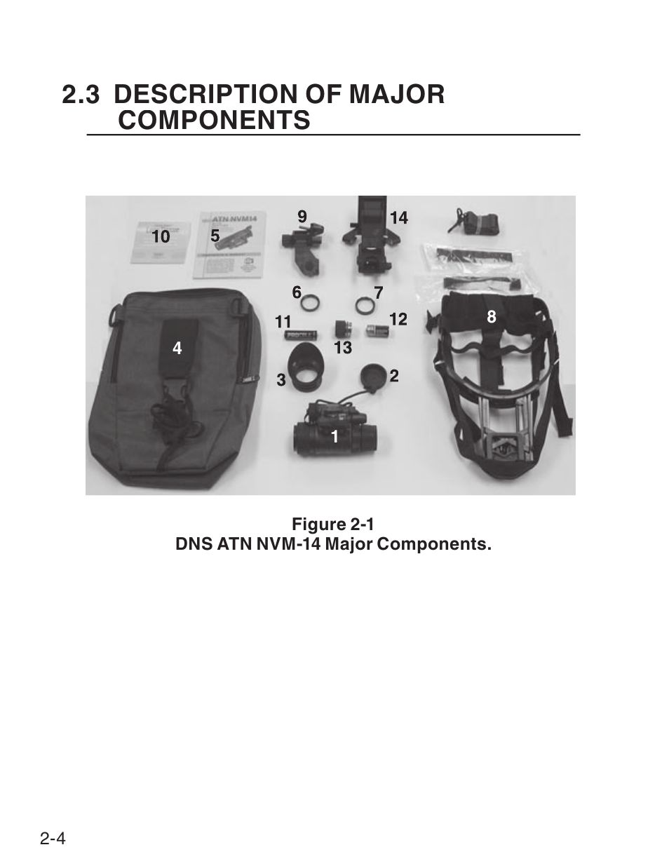 3 description of major components | ATN NVM14 User Manual | Page 18 / 62