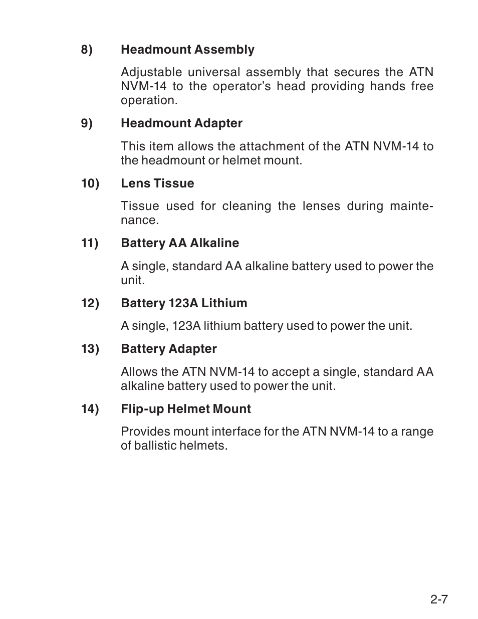 ATN NVM14 User Manual | Page 21 / 62