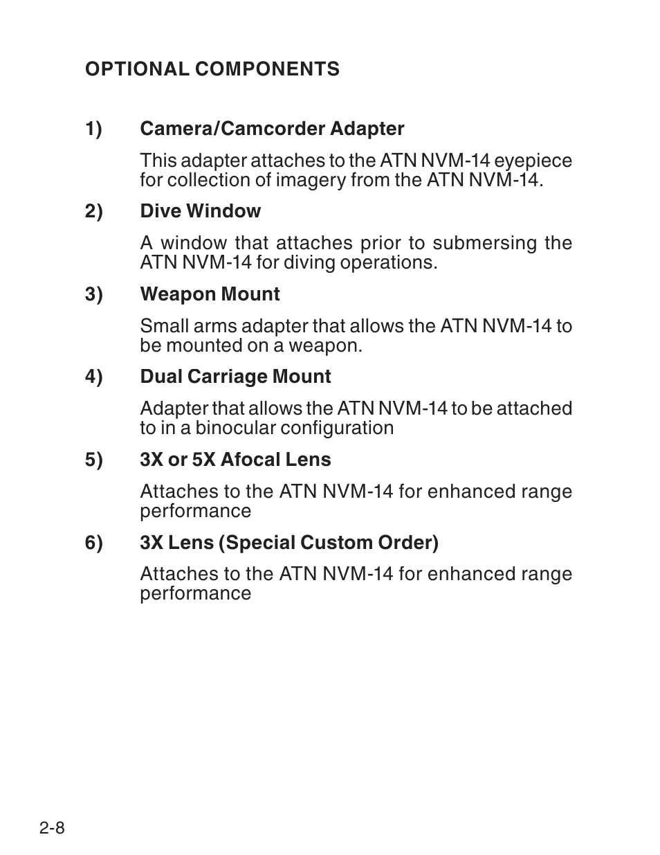 ATN NVM14 User Manual | Page 22 / 62