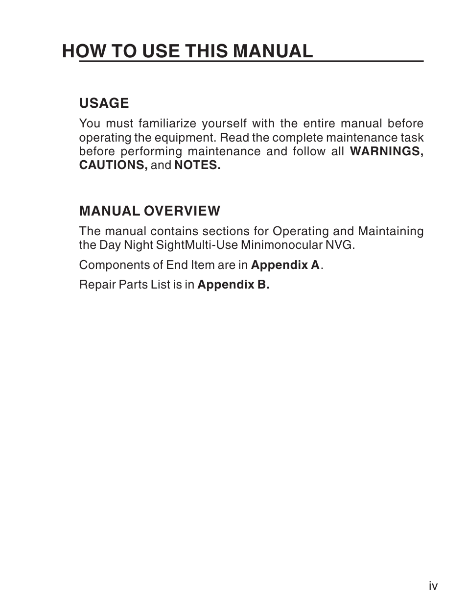 How to use this manual | ATN NVM14 User Manual | Page 9 / 62
