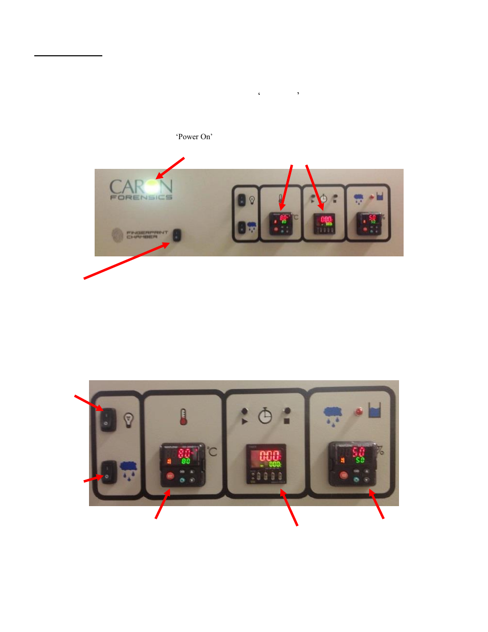 Operation | Caron 6105 User Manual | Page 11 / 22