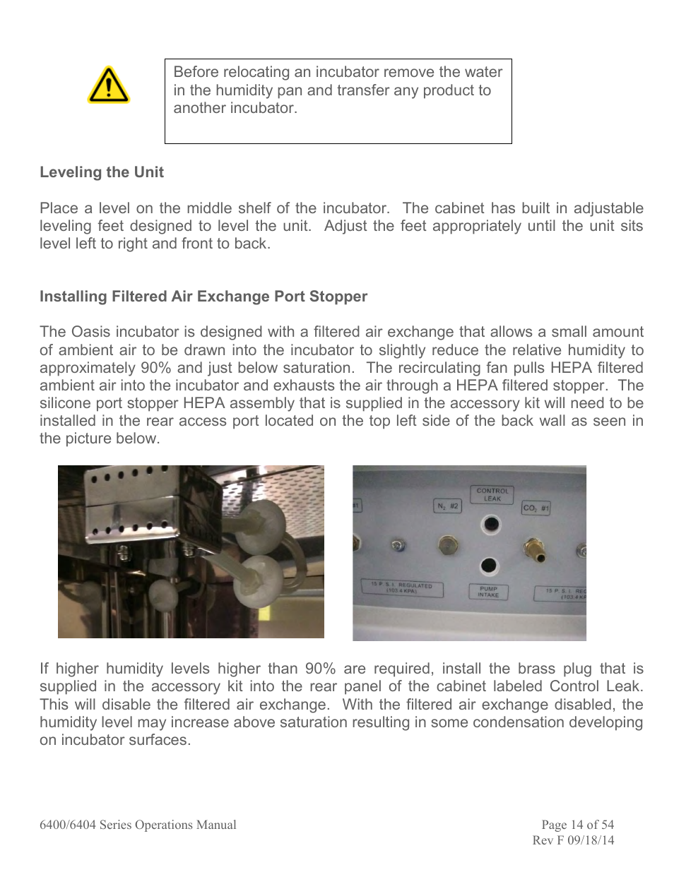 Caron 6404-4 User Manual | Page 14 / 54