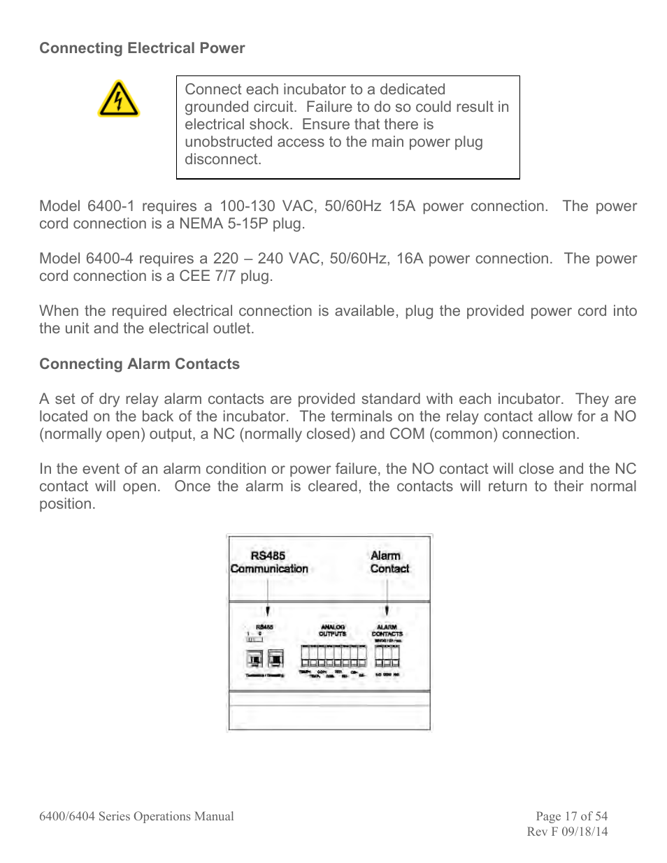 Caron 6404-4 User Manual | Page 17 / 54