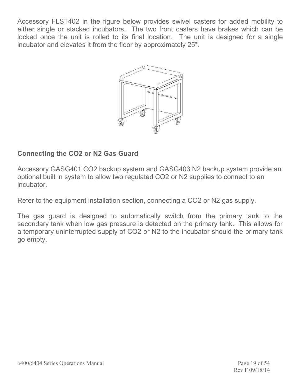Caron 6404-4 User Manual | Page 19 / 54
