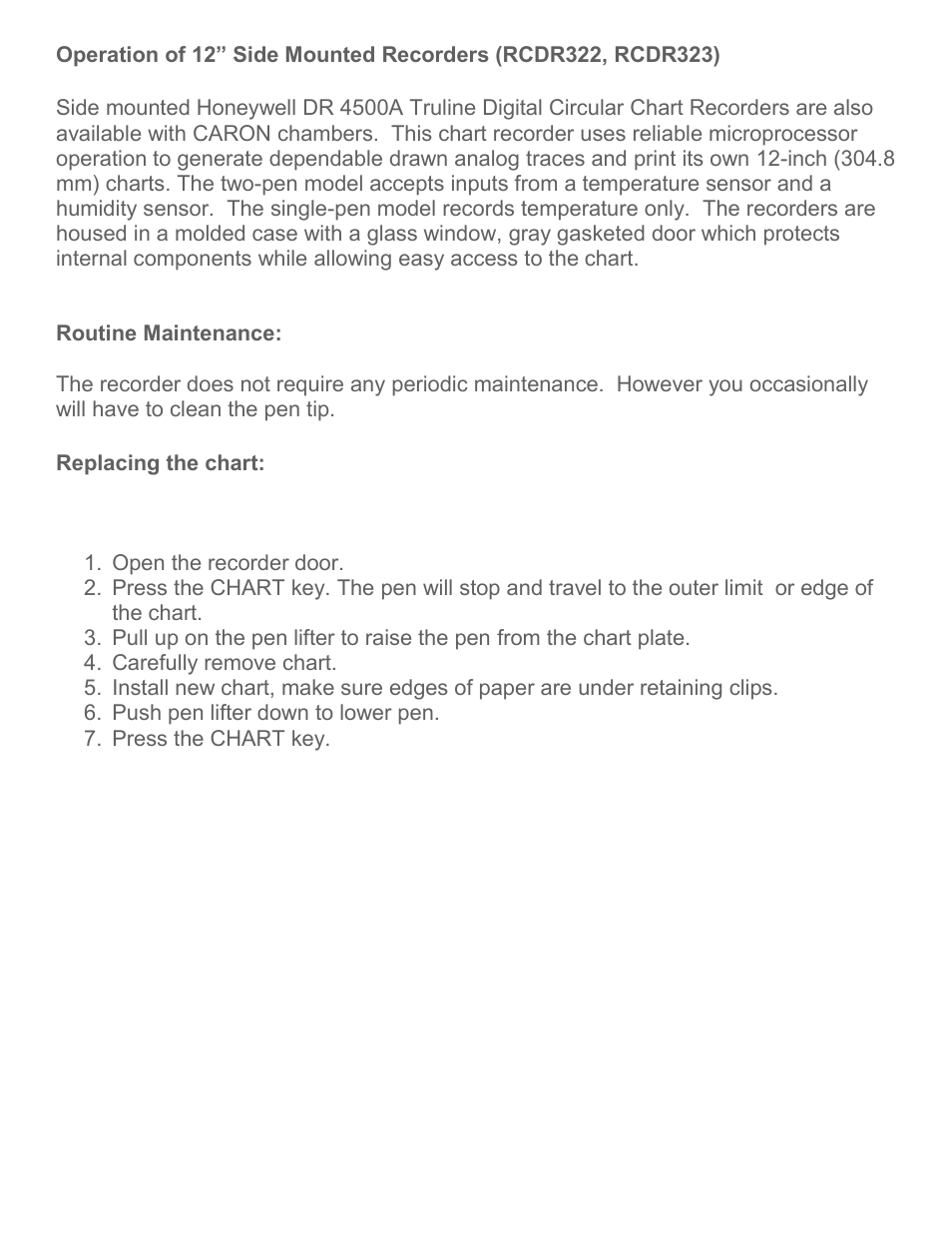 Caron 7000-75 User Manual | Page 38 / 71