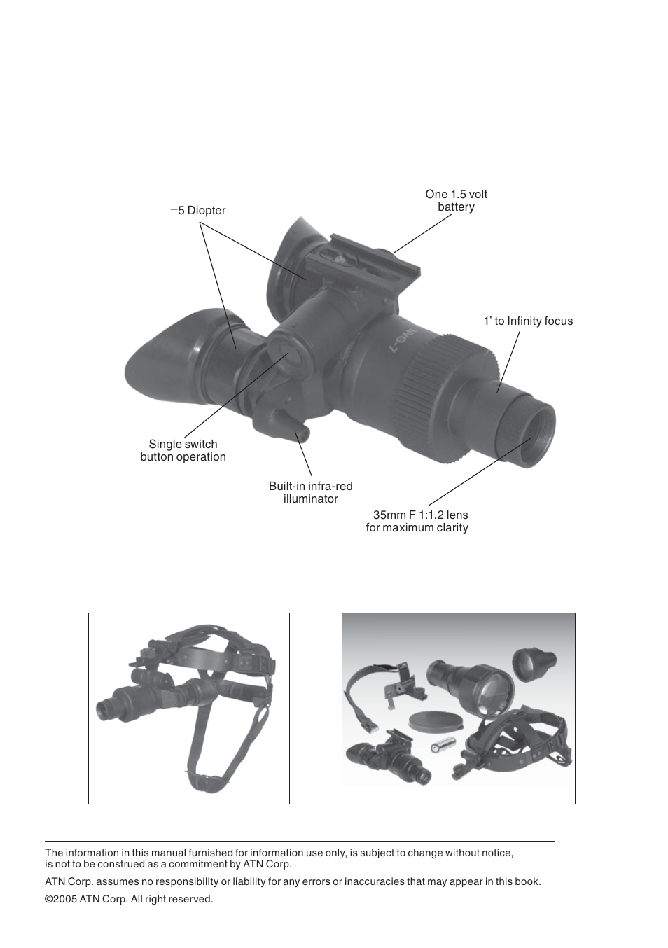 ATN NVG-7 User Manual | Page 2 / 8