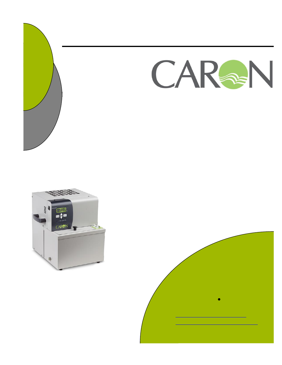 Caron 2050 User Manual | 21 pages