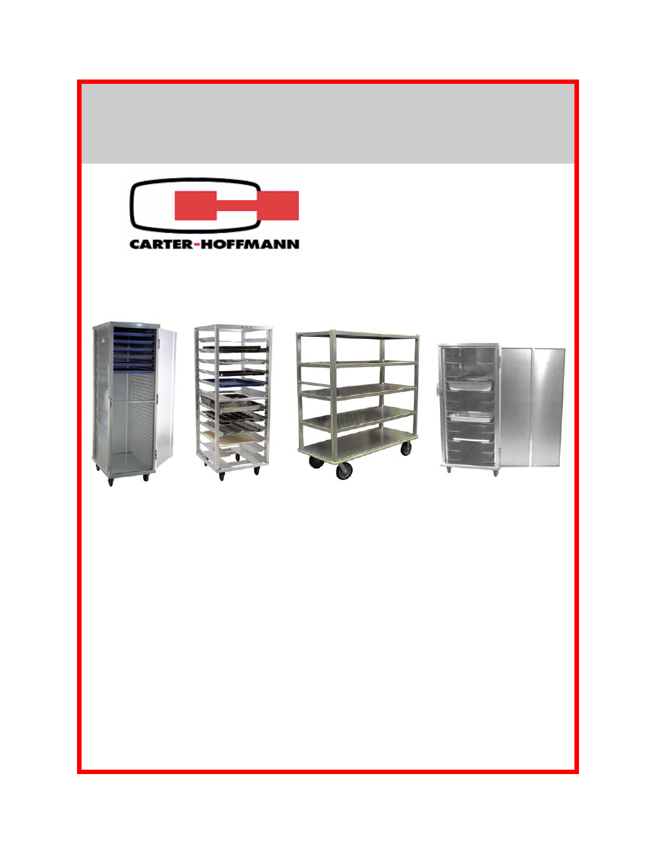 Carter-Hoffmann O8631V User Manual | 5 pages