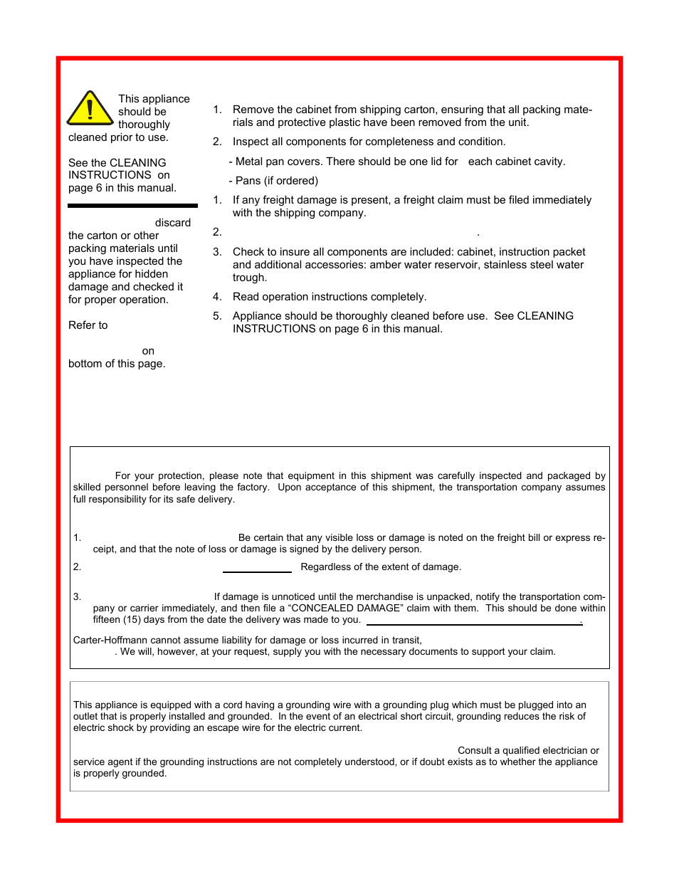 Carter-Hoffmann MZ243S-2T User Manual | Page 3 / 13