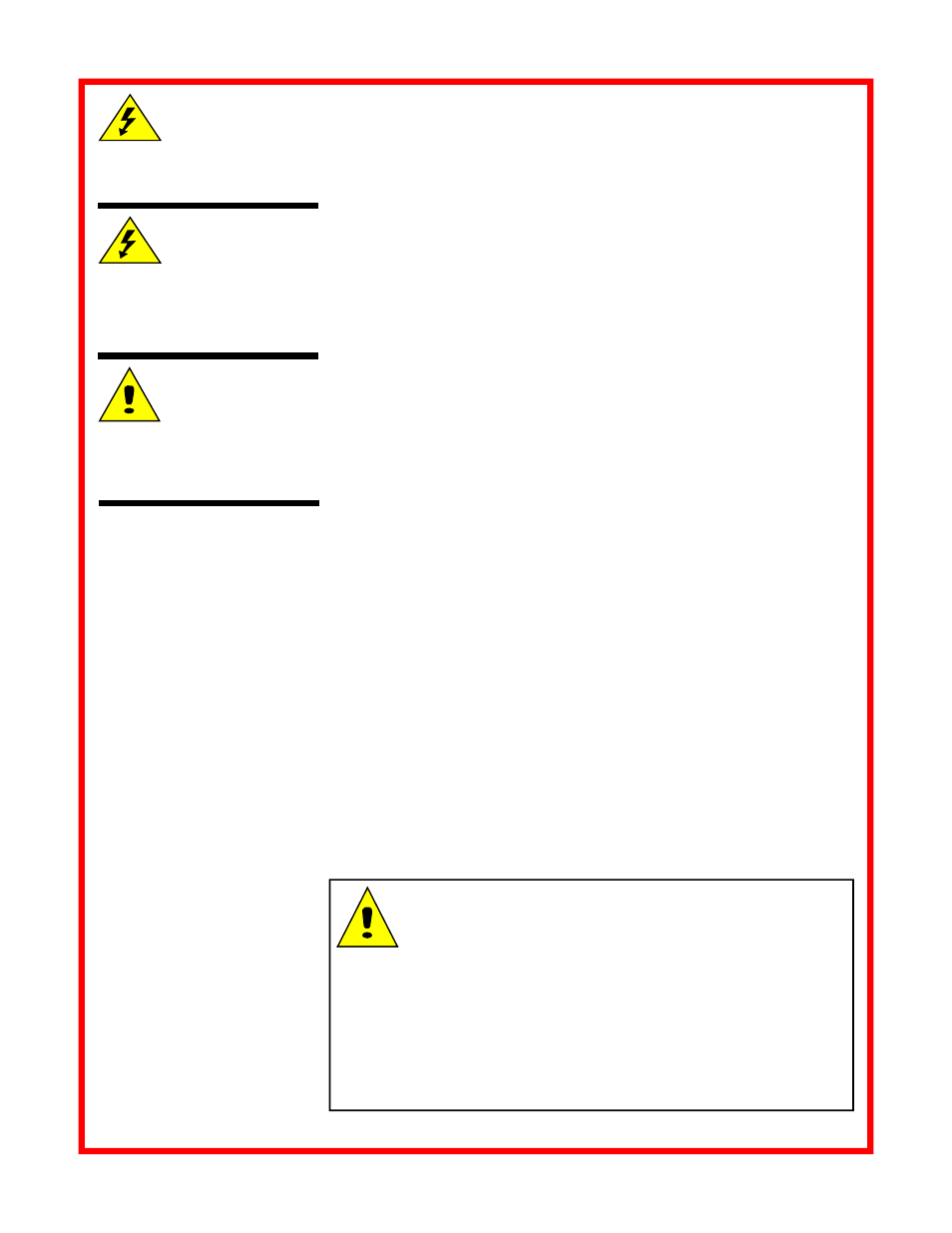Caution | Carter-Hoffmann MT23-6 User Manual | Page 6 / 12