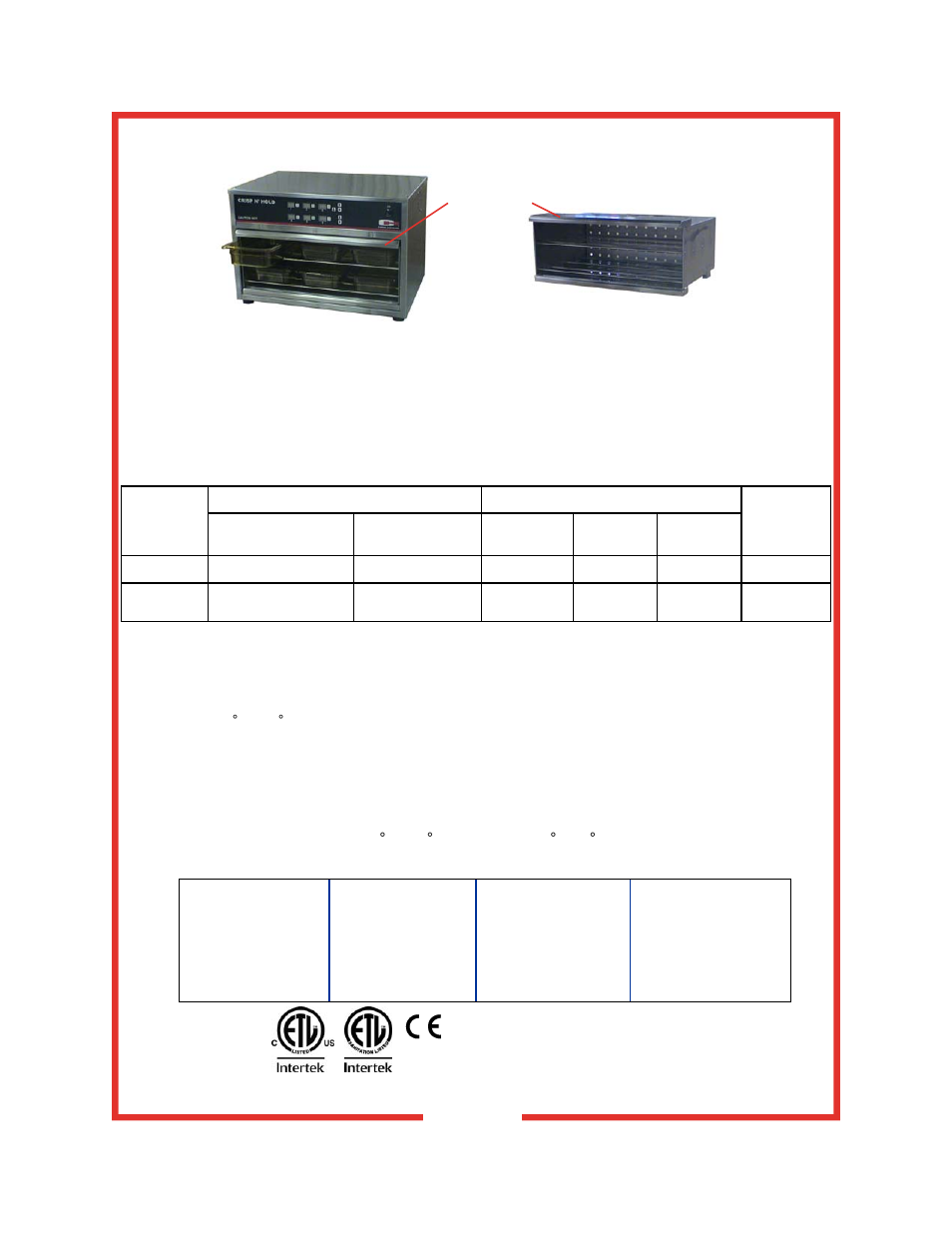 Patent pending, Features & specifications | Carter-Hoffmann VCNH3W2S-CVR User Manual | Page 3 / 12