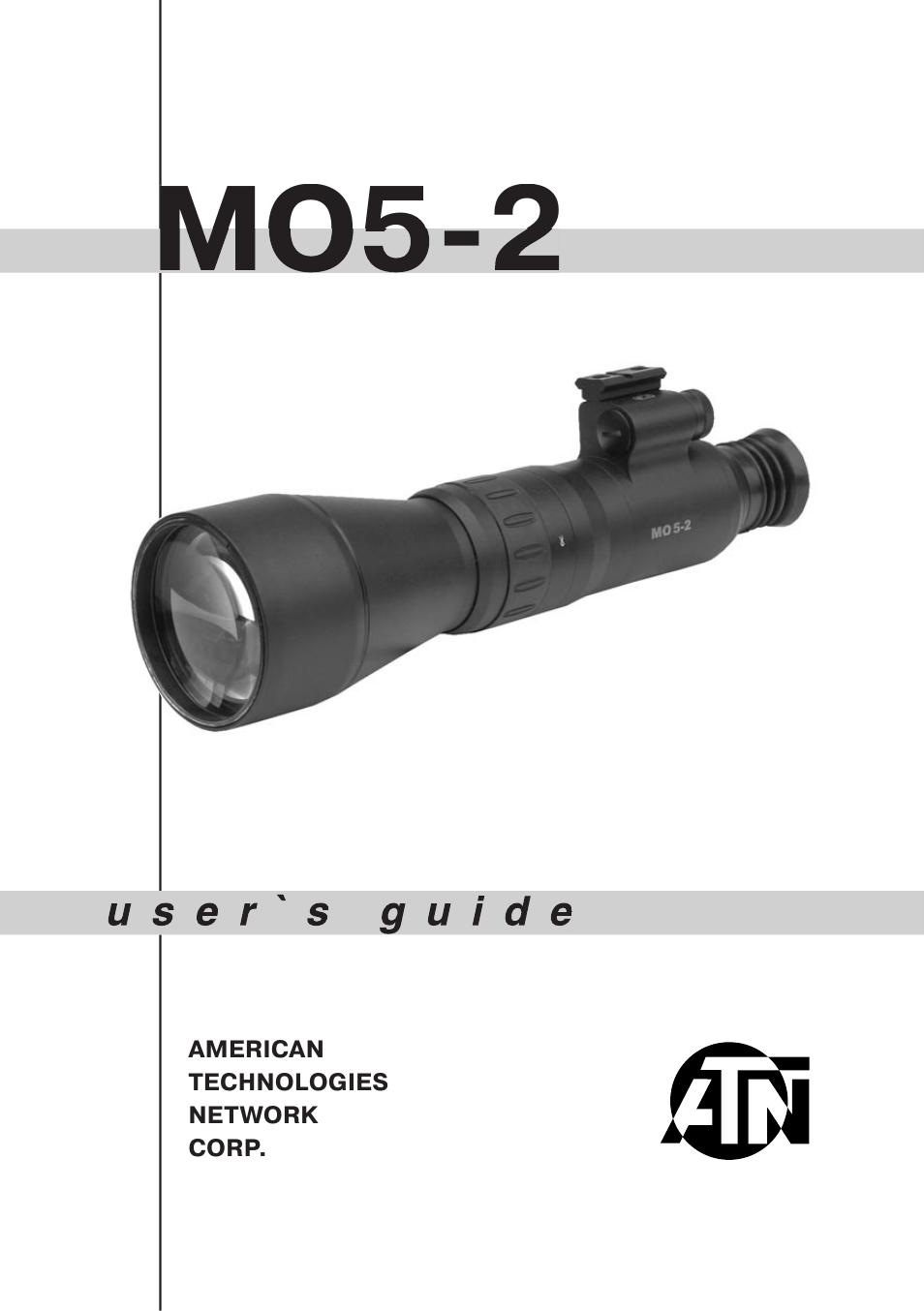 ATN Night Spirit MO5-2 User Manual | 4 pages