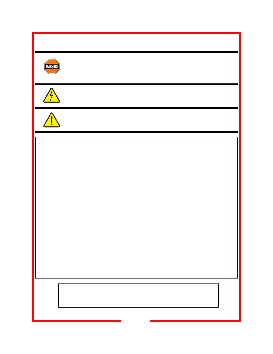 Safety precautions, Important safety instructions, Warning: electric shock hazard | Caution: electric shock hazard, Caution: burn hazard | Carter-Hoffmann CW4 User Manual | Page 2 / 15
