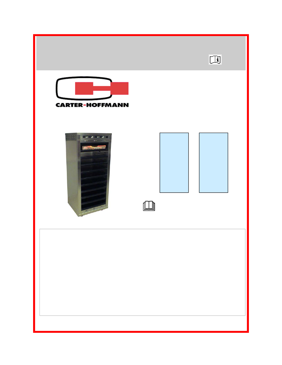 Carter-Hoffmann DF2620-3SS User Manual | 19 pages