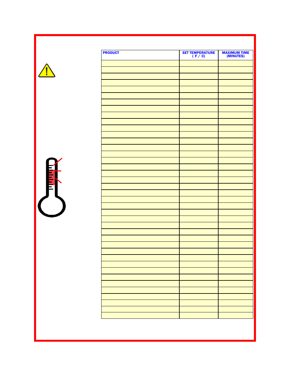 Food holding guide | Carter-Hoffmann PH912 User Manual | Page 7 / 10