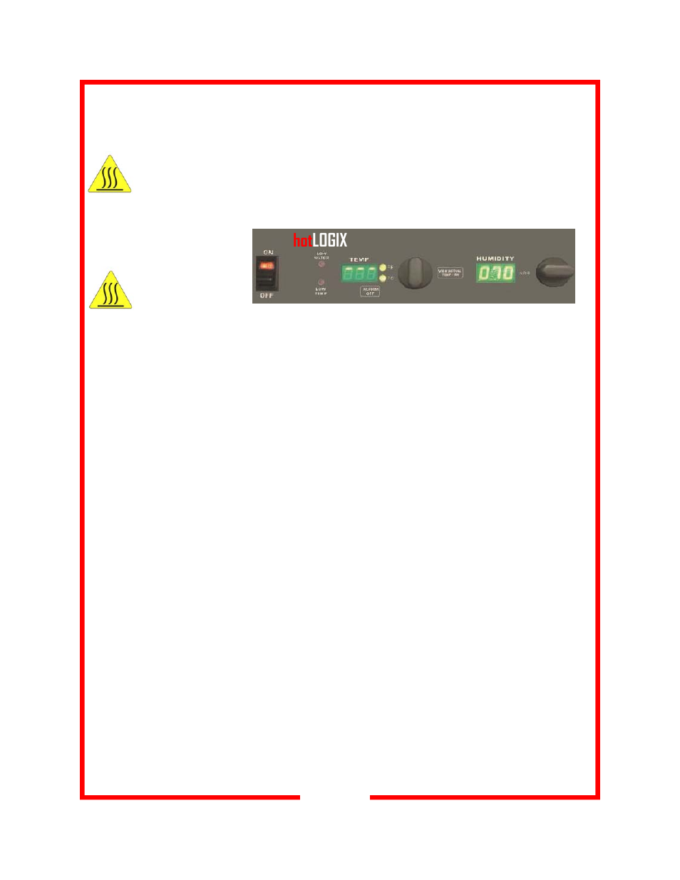 Hot logix | Carter-Hoffmann HL10-36 User Manual | Page 8 / 17