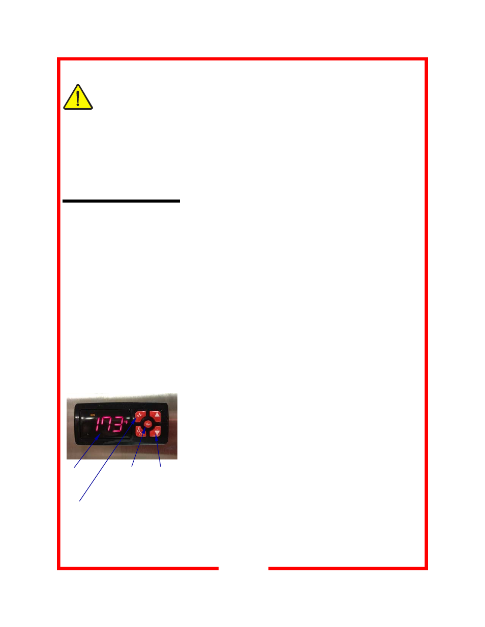 Heater operation, Set point programming | Carter-Hoffmann CAA144 User Manual | Page 6 / 12