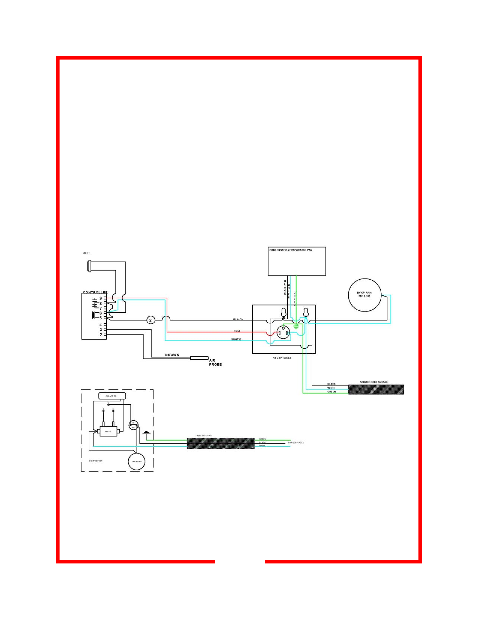 Refrigeration module wiring diagrams & parts lists | Carter-Hoffmann CAA144 User Manual | Page 9 / 12