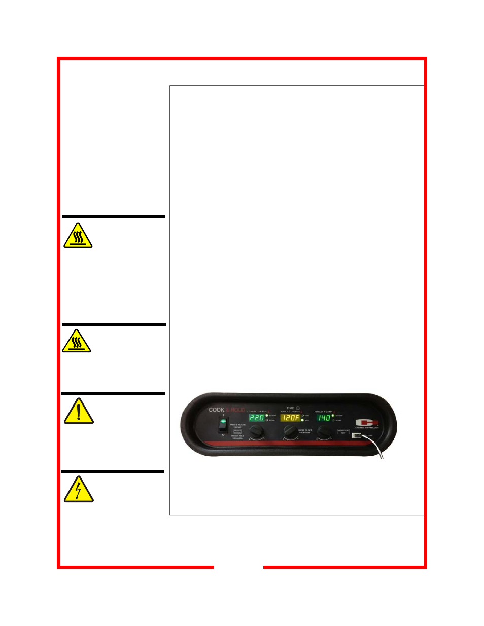 Carter-Hoffmann CH900 User Manual | Page 8 / 15