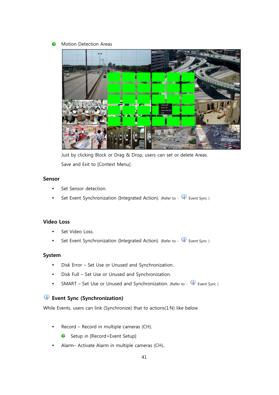 CCTV Camera Pros Viewtron Video Surveillance DVRs - HD-SDI and Standard Definition CCTV Recorders User Manual | Page 41 / 51