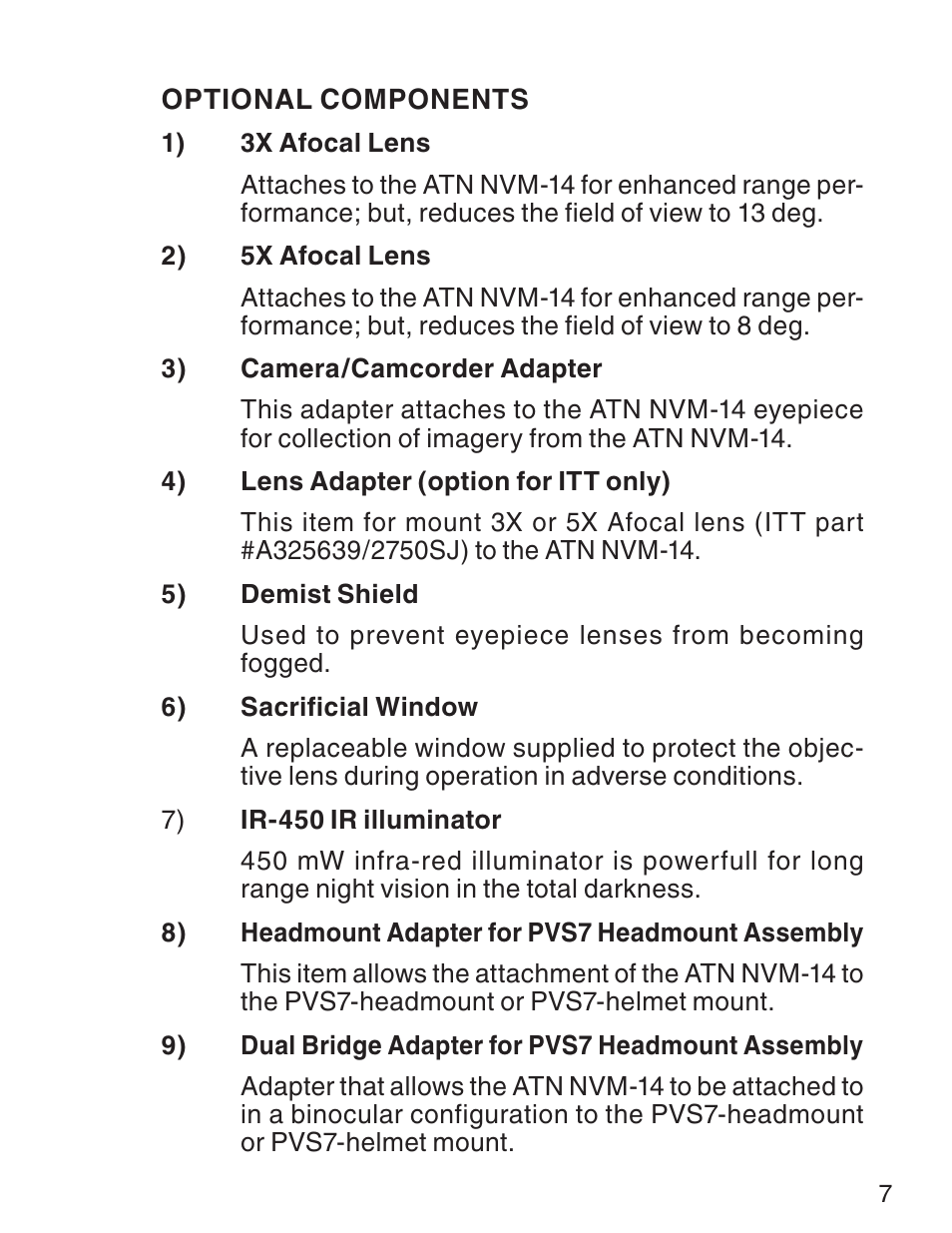 ATN NVM14 User Manual | Page 21 / 64