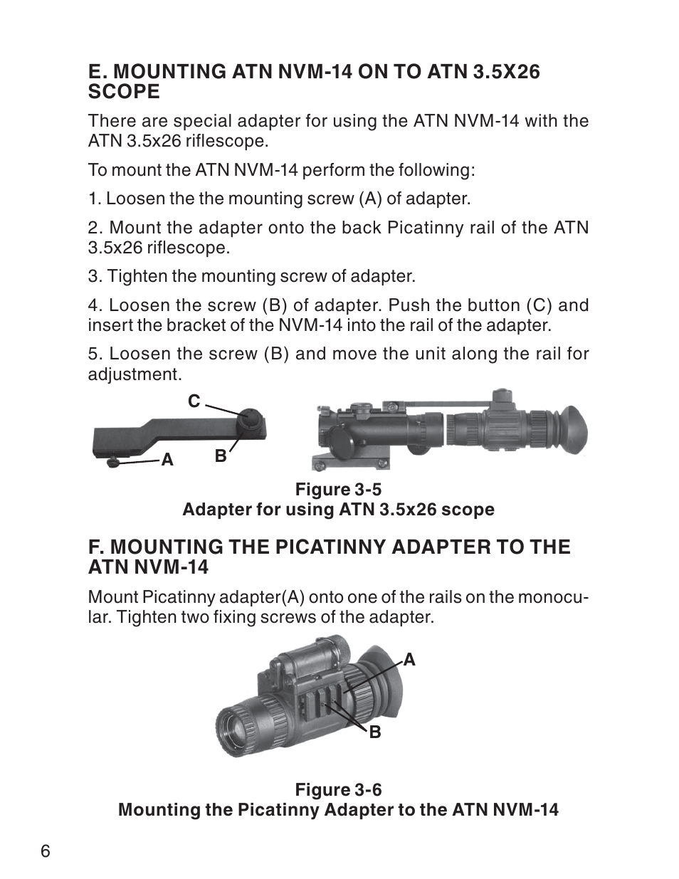 ATN NVM14 User Manual | Page 28 / 64