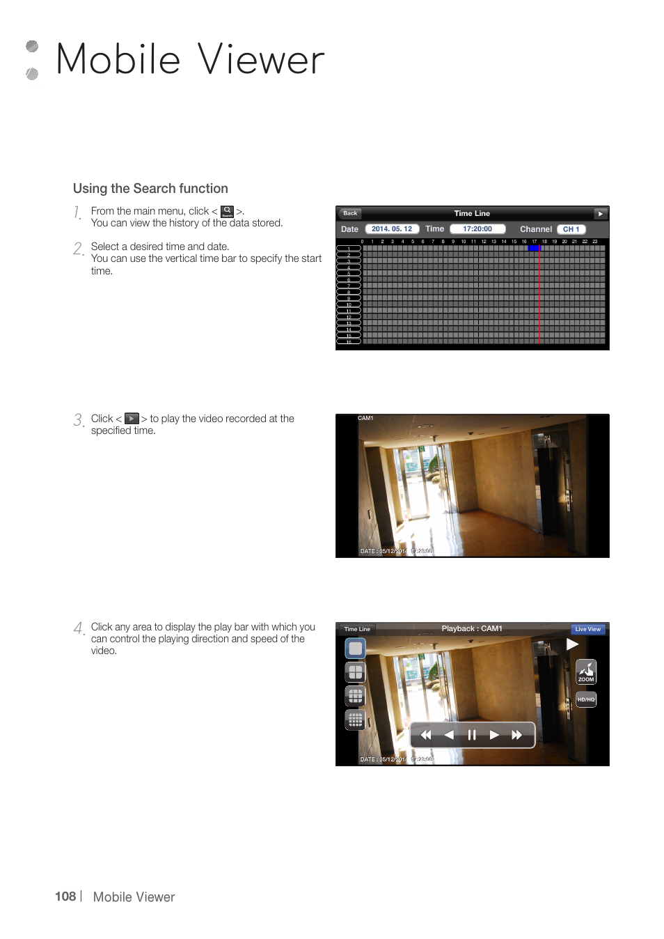 Mobile viewer | CCTV Camera Pros iDVR-PRO A Series DVRs User Manual | Page 108 / 136