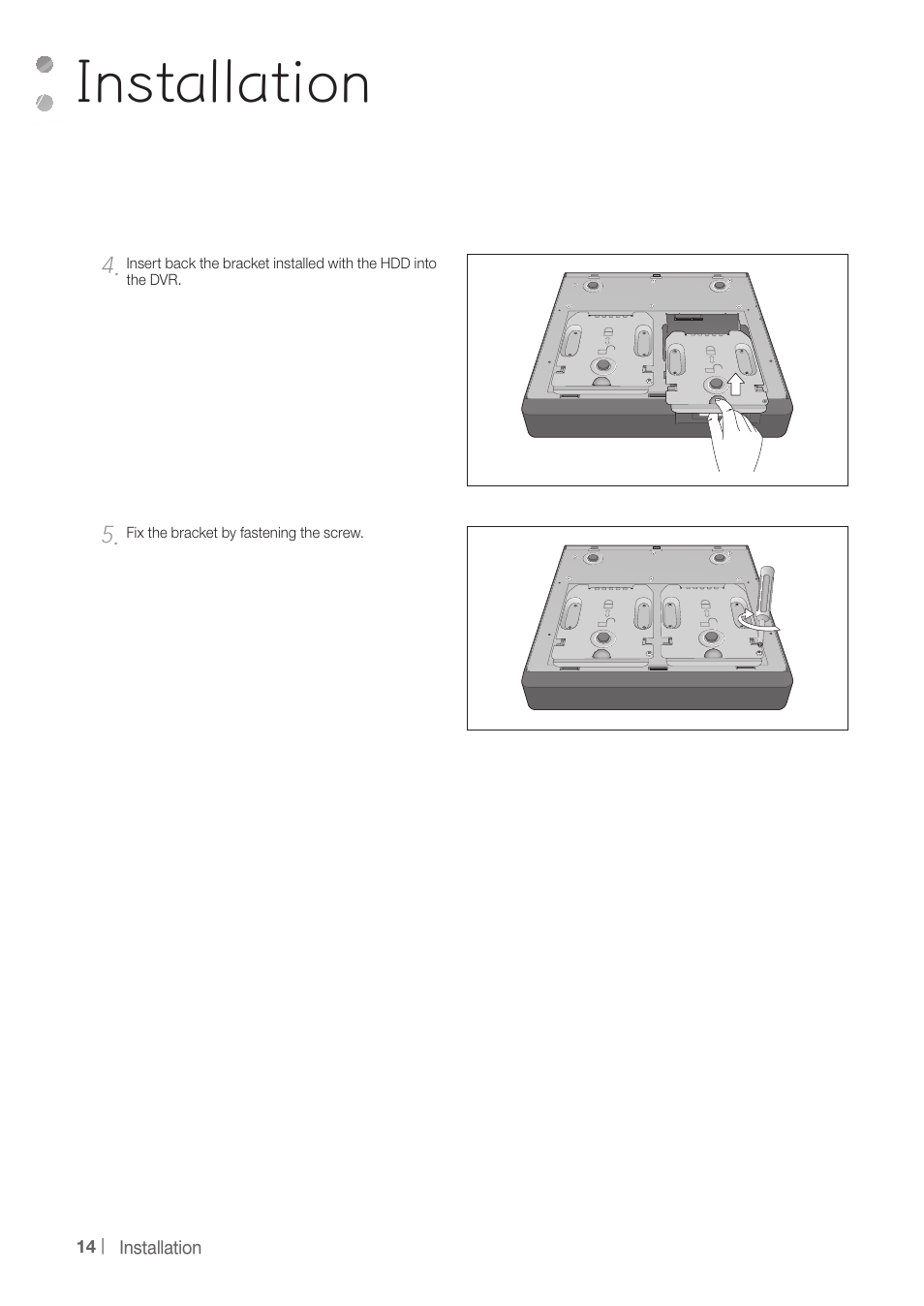 Installation | CCTV Camera Pros iDVR-PRO A Series DVRs User Manual | Page 14 / 136