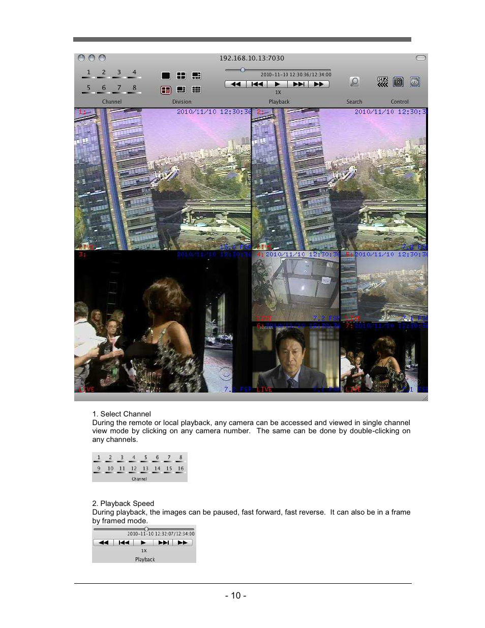 CCTV Camera Pros iDVR-RT16 Video Surveillance DVRs Mac Client Software User Manual | Page 12 / 15