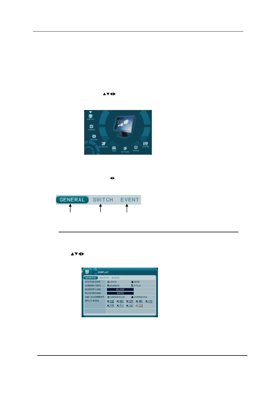 Navigation the menu | CCTV Camera Pros iDVR-RT16 Real Time Stand Alone Surveillance DVR User Manual User Manual | Page 31 / 88
