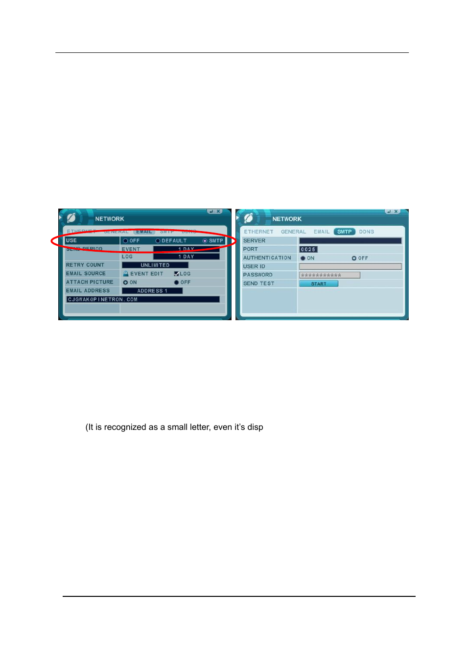 Smtp | CCTV Camera Pros iDVR-RT16 Real Time Stand Alone Surveillance DVR User Manual User Manual | Page 53 / 88