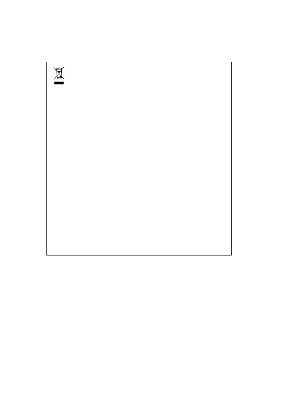 Weee symbol information | CCTV Camera Pros iDVR-RT16 Real Time Stand Alone Surveillance DVR User Manual User Manual | Page 87 / 88