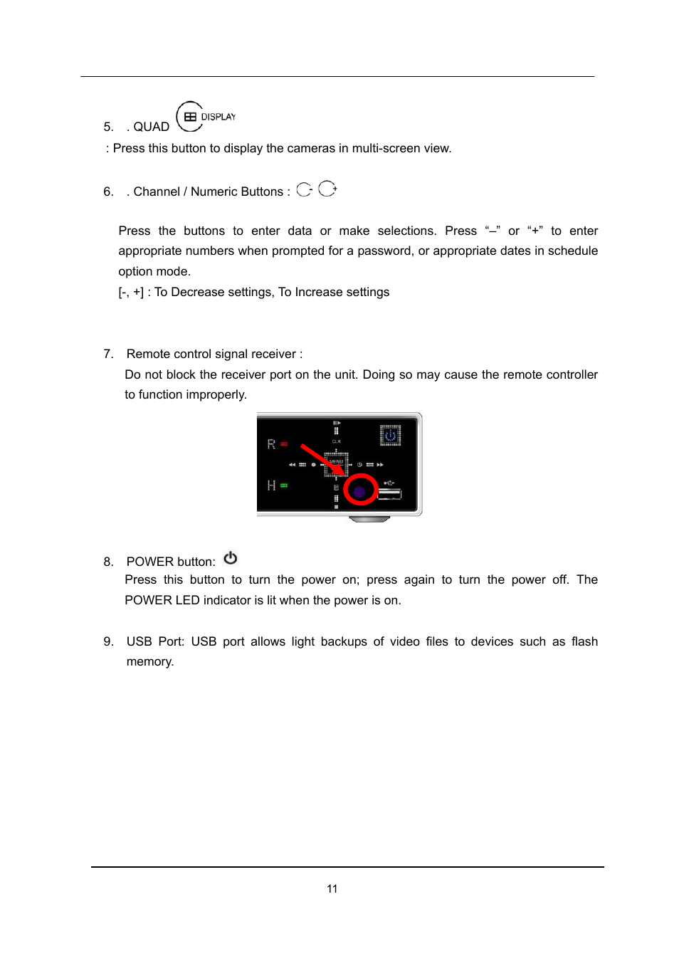 CCTV Camera Pros iDVR-E Series Video Surveillance Recorders Product Manual User Manual | Page 12 / 104