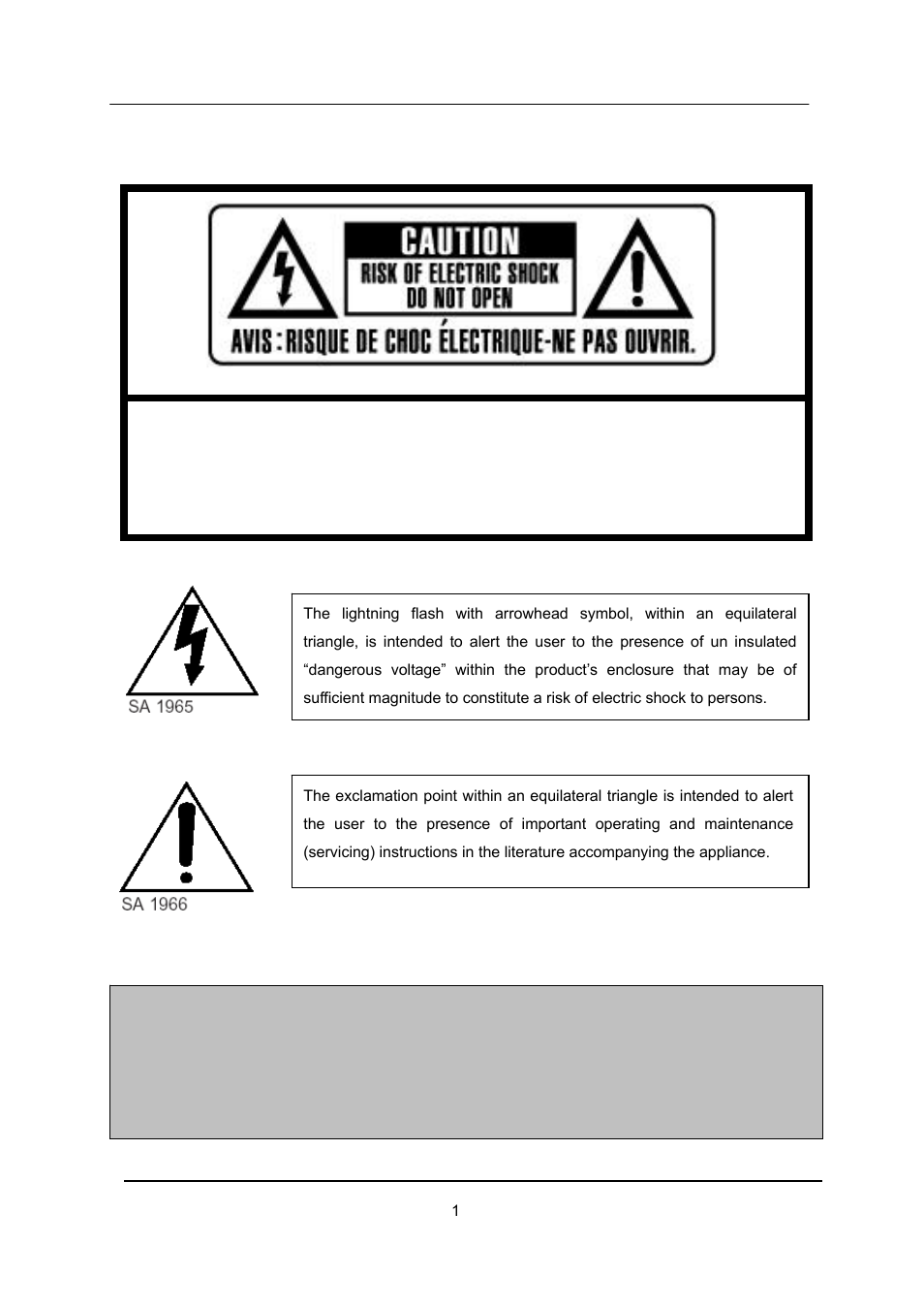 Safety precautions, Caution, Warning | CCTV Camera Pros iDVR-E Series Video Surveillance Recorders Product Manual User Manual | Page 2 / 104