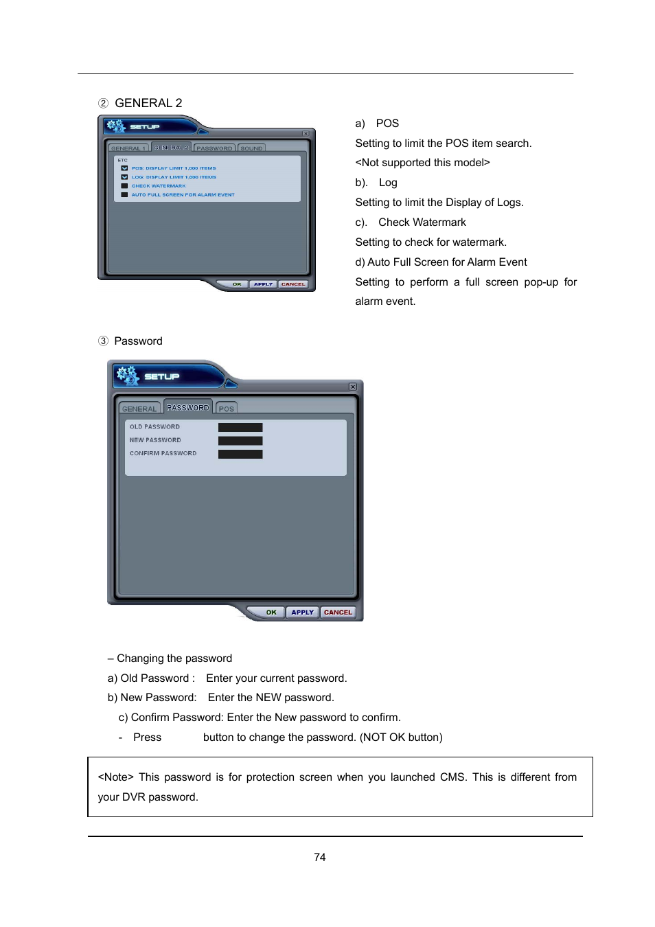 CCTV Camera Pros iDVR-E Series Video Surveillance Recorders Product Manual User Manual | Page 75 / 104