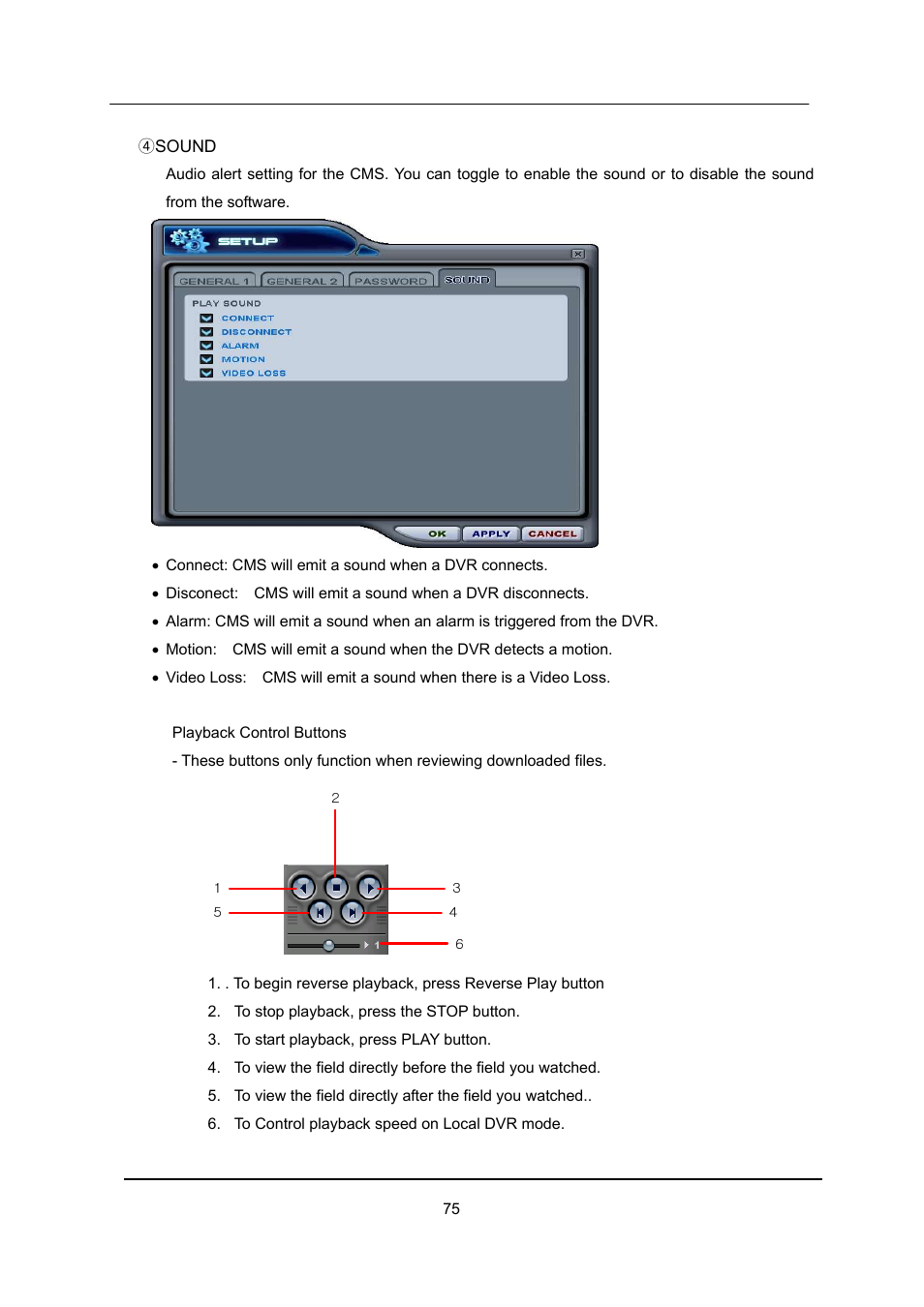 CCTV Camera Pros iDVR-E Series Video Surveillance Recorders Product Manual User Manual | Page 76 / 104