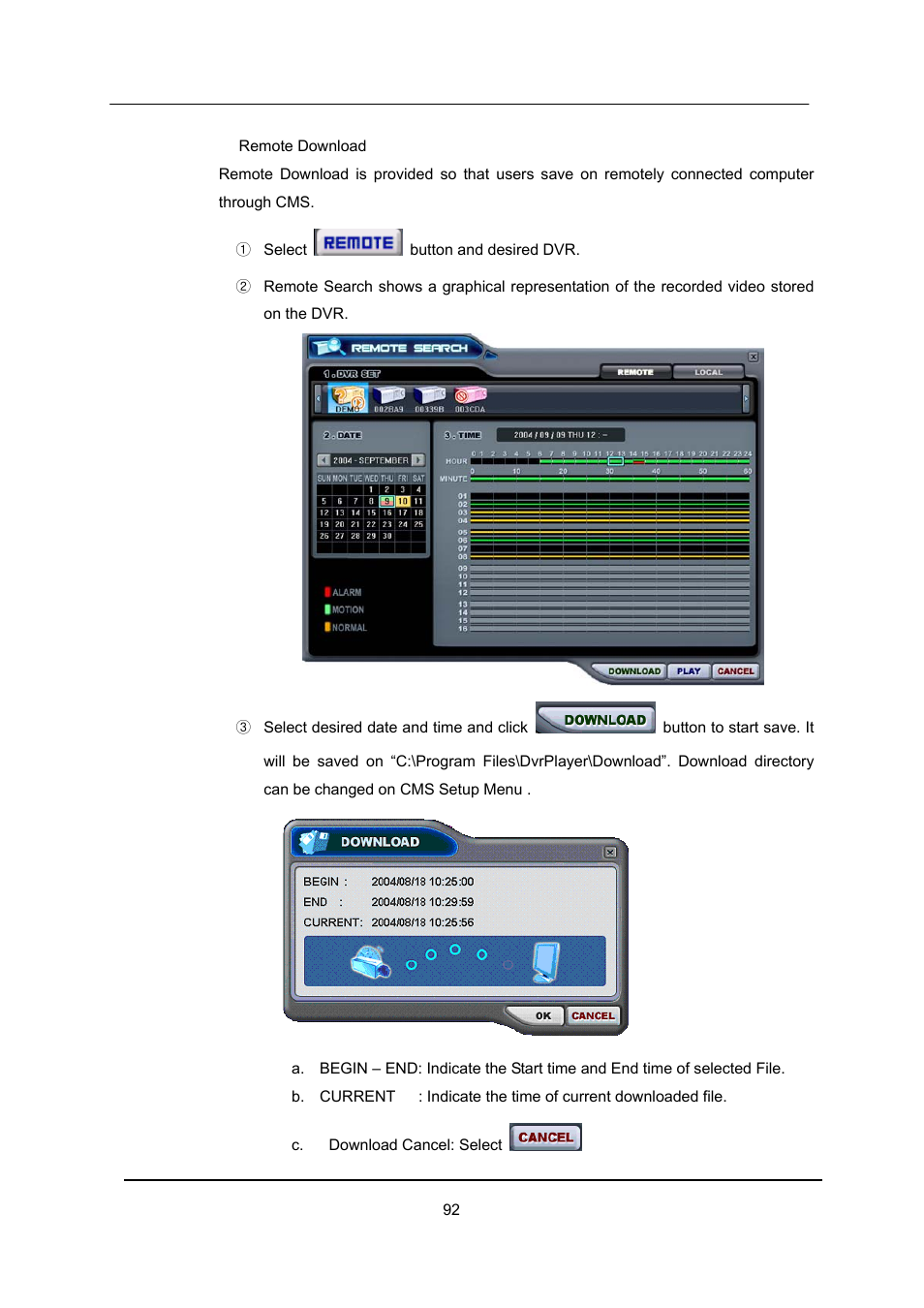 CCTV Camera Pros iDVR-E Series Video Surveillance Recorders Product Manual User Manual | Page 93 / 104