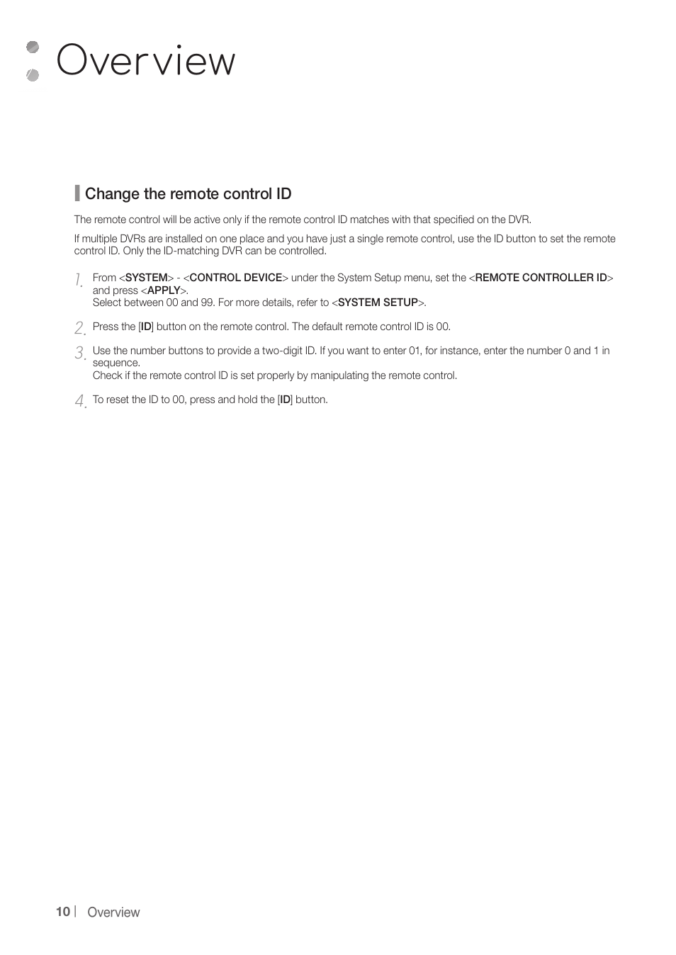 Overview | CCTV Camera Pros iDVR-PRO H Series DVRs User Manual | Page 10 / 150