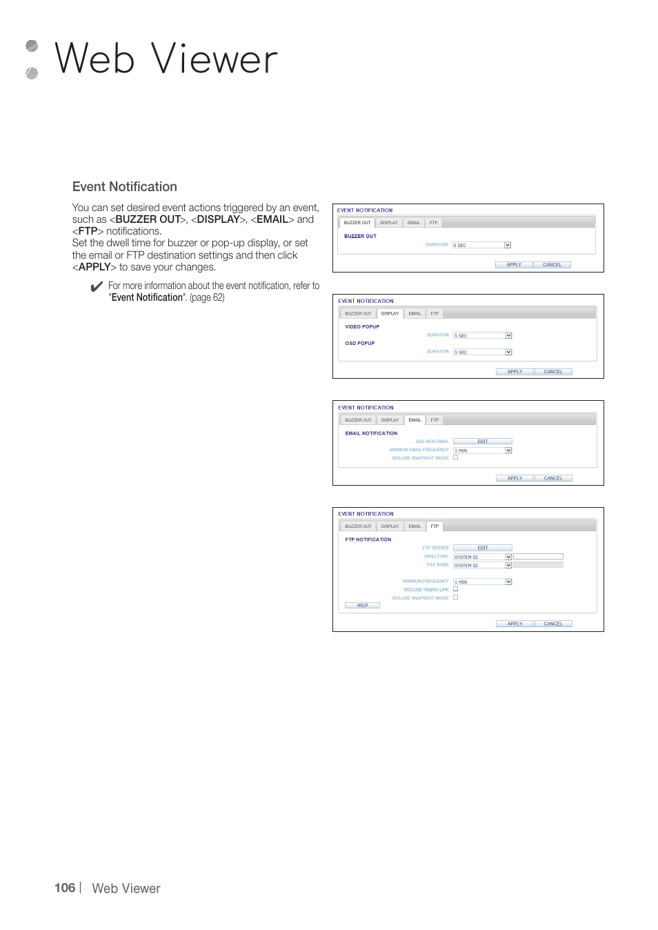 Web viewer | CCTV Camera Pros iDVR-PRO H Series DVRs User Manual | Page 106 / 150