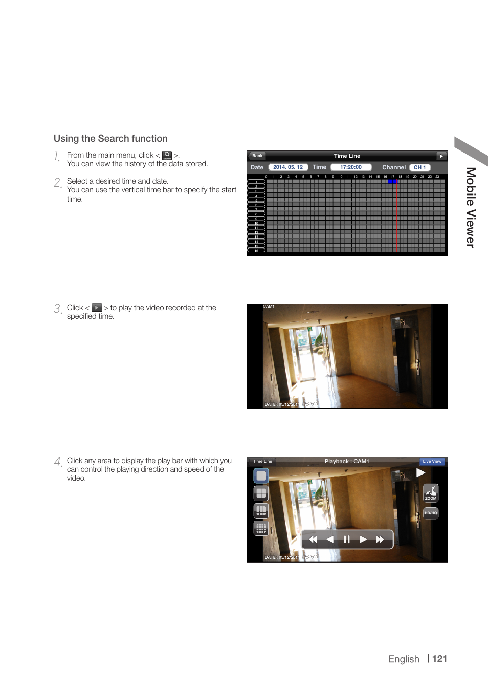 Mob ile v iew er | CCTV Camera Pros iDVR-PRO H Series DVRs User Manual | Page 121 / 150