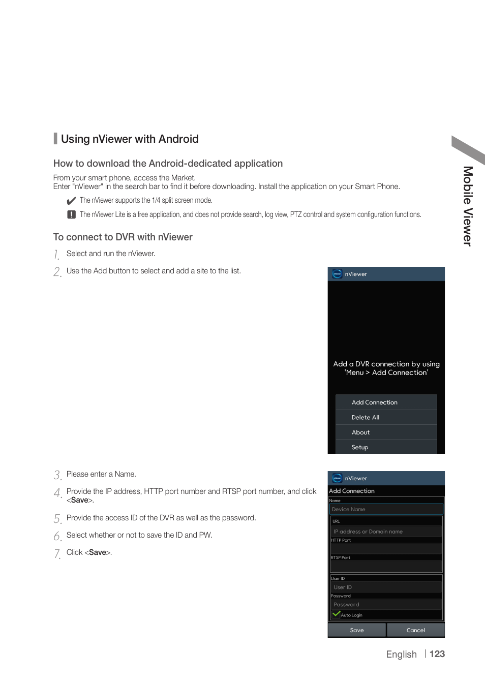 CCTV Camera Pros iDVR-PRO H Series DVRs User Manual | Page 123 / 150